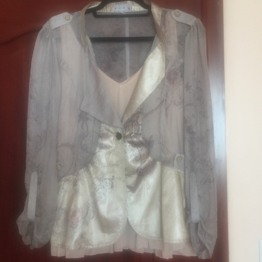 Women’s Evening Jacket with Top.